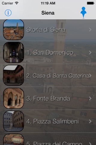Siena Giracittà - Audioguida screenshot 2