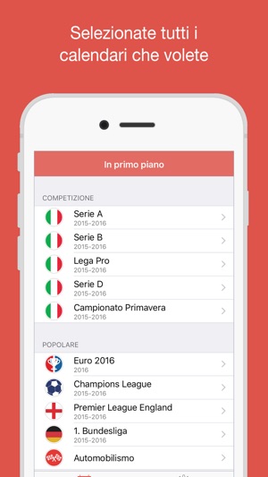 Serie A / Serie B Calendario(圖2)-速報App