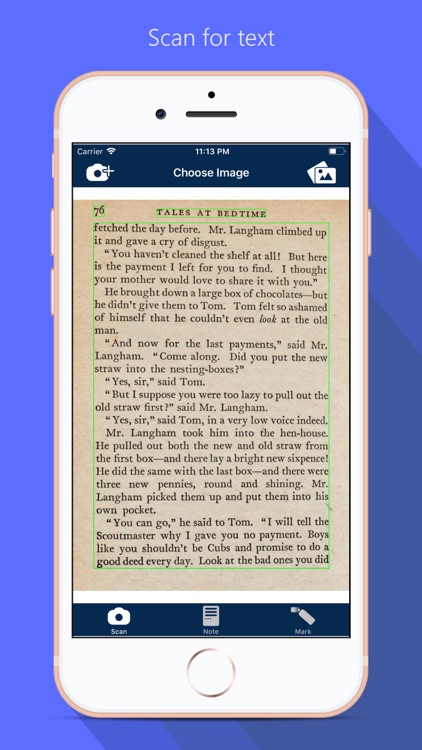 Scan Notes