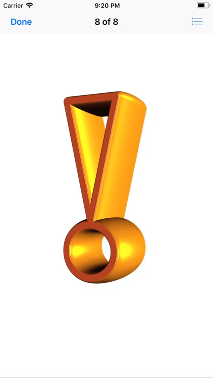 Exclamation Sticker Pack screenshot-8