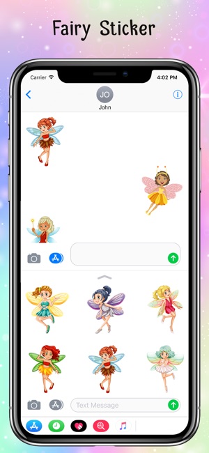 Fairy Stickers-Colorful Emojis(圖4)-速報App