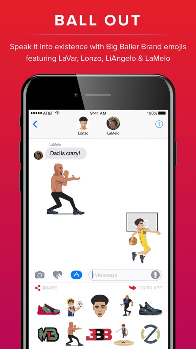 Big Baller Brand Emojis screenshot1