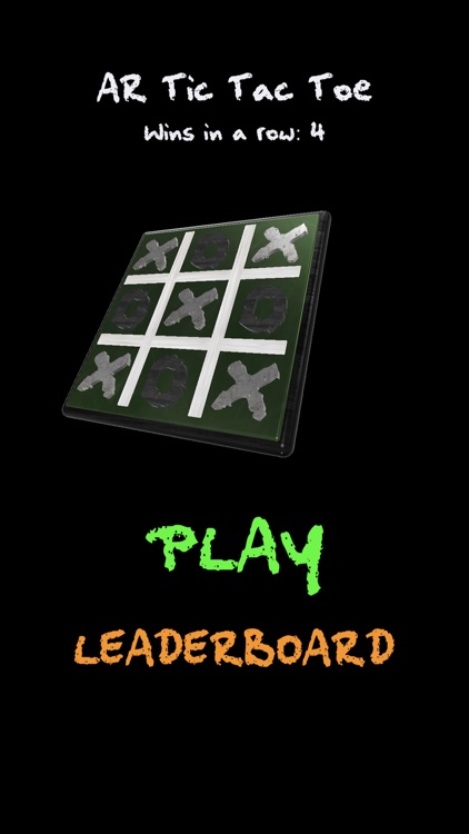 AR Tic Tac Toe Board Game