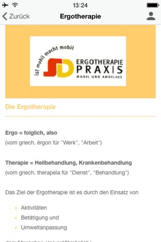 Ergotherapie Dettmer screenshot 2