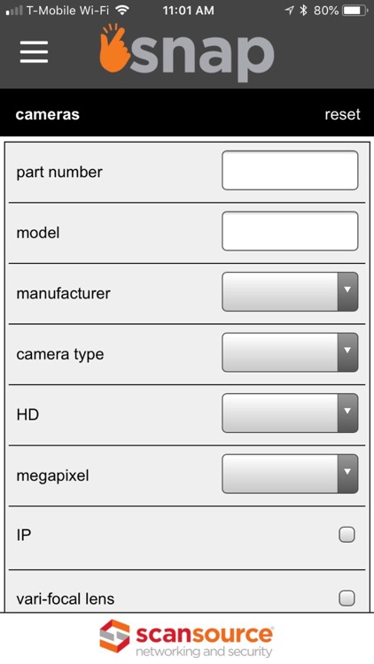 ScanSource Security SNAP App