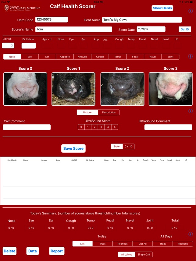 Calf Health Scorer