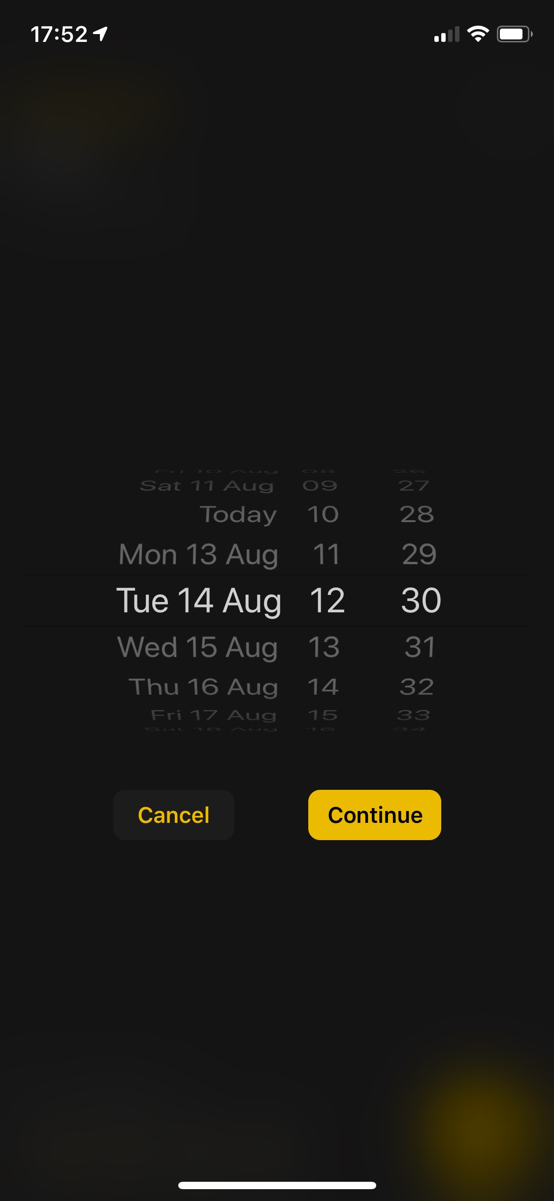 Screenshot do app Remind Me Faster