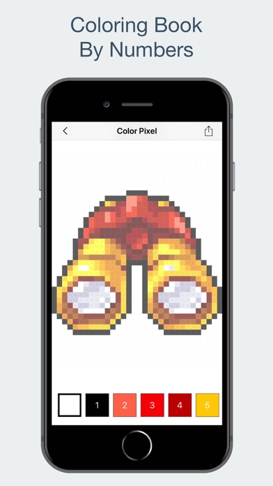 ColorPixel Coloring By Numbers screenshot 2