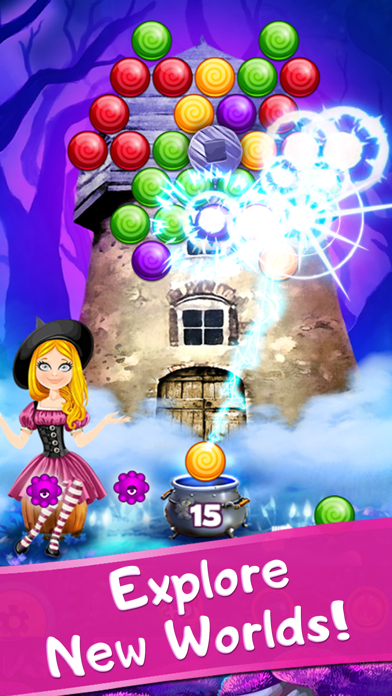 Witch Alice in Magic Forest screenshot 3