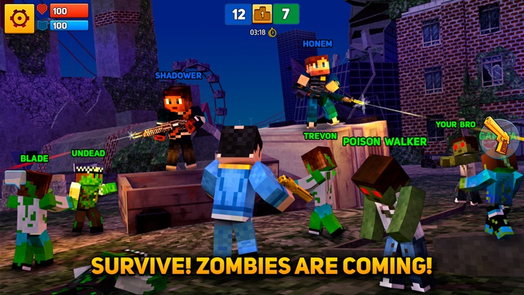 Block City Wars: Mafia Town screenshot-3
