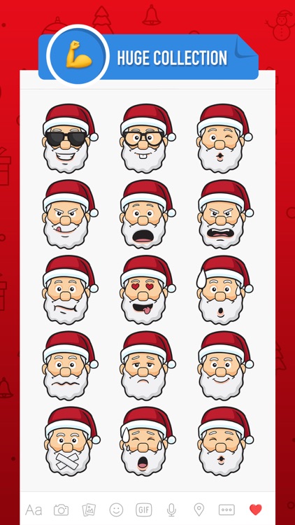 Christmas Emojis and Stickers