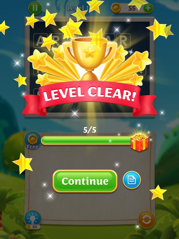 单词解谜 - 字母连接益智游戏