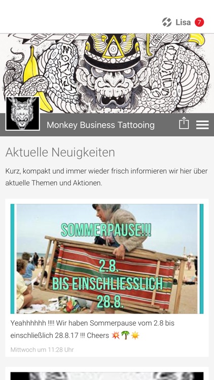 Monkey Business Tattooing