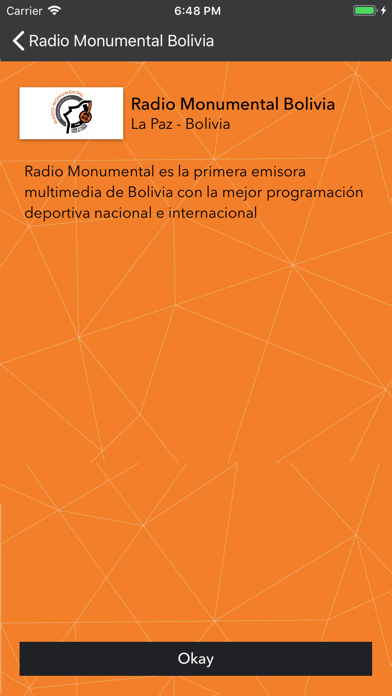 Radio Monumental Bolivia screenshot 2