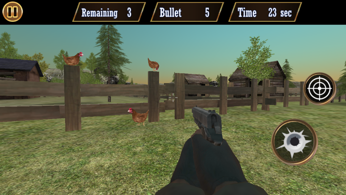Chicken Shoot 3D Sniping Game
