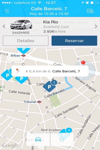Ubeeqo Carsharing App screenshot 3
