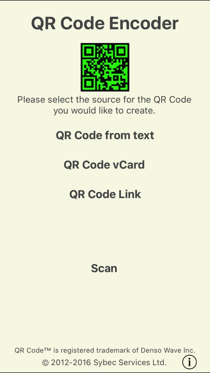 QR Code Encoder and Scanner