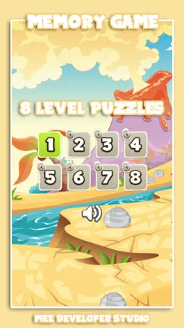 Game screenshot Dinosaur 3 Match Memory Puzzle apk