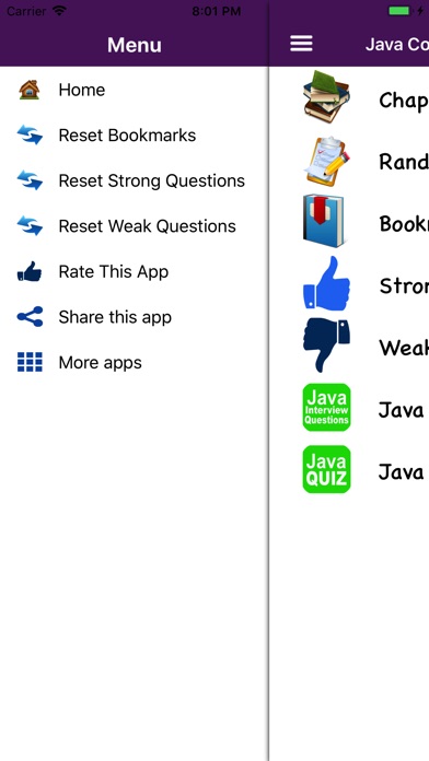 Java Complete Quiz Practice screenshot 2