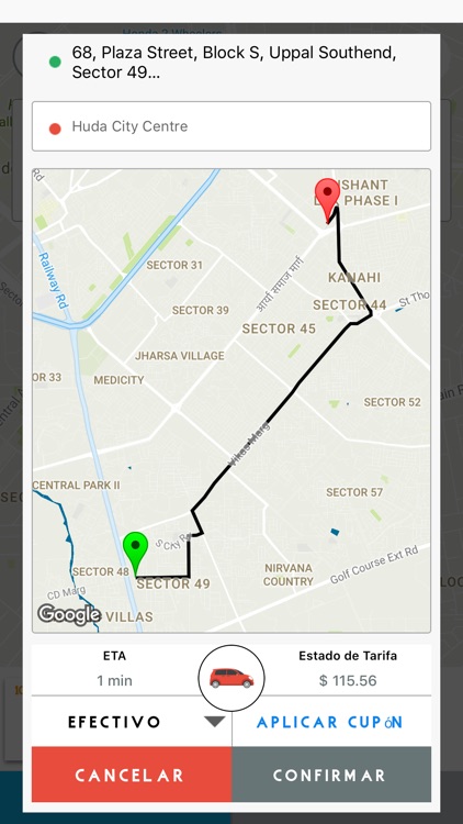 YoTaxiCab Customer screenshot-3