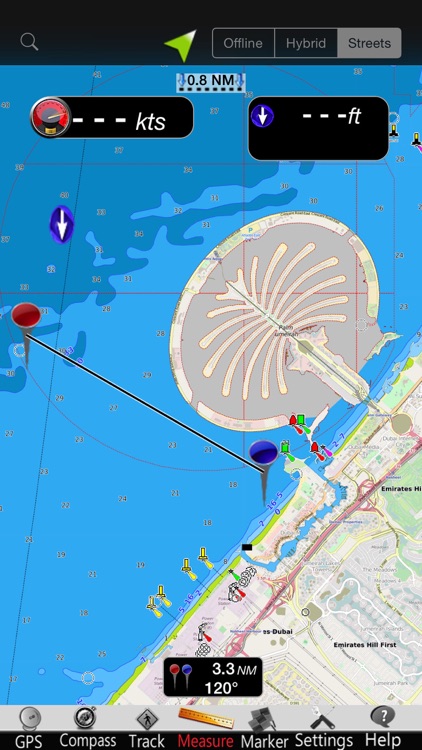 Dubai GPS Nautical Charts screenshot-3