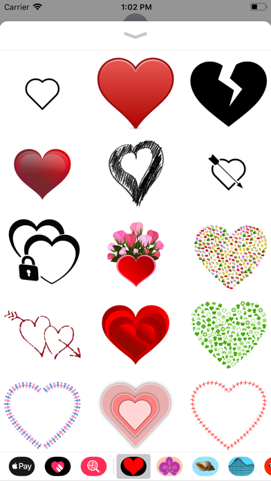 Only Heart Stickers screenshot 2