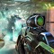 Alien robot shooting has begun from outer space & has taken over modern hi tech laboratory in new FPS robot shooting war game