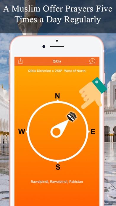 Qibla Compass & Locator Pro screenshot 3