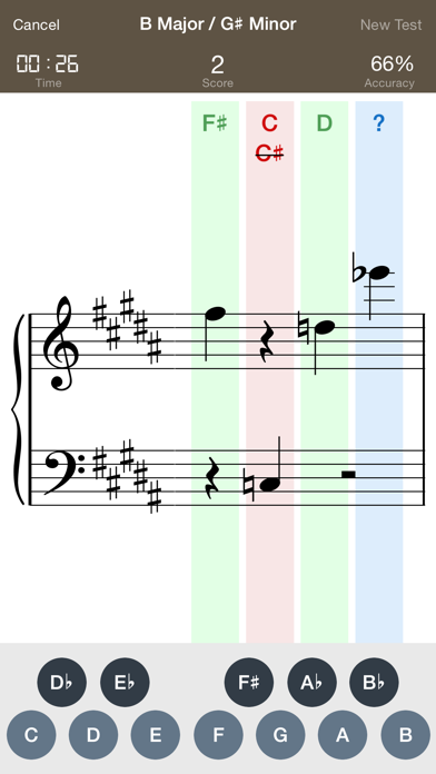 How to cancel & delete B Flat - Sight Reading from iphone & ipad 3