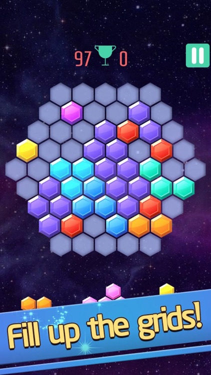 Hexa! Fill Up Grids