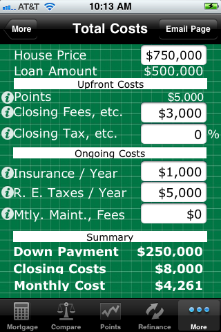 Mortgage Calc Pro screenshot 4