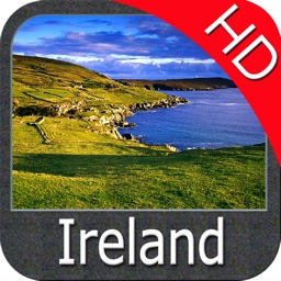 Marine : Ireland HD - GPS Map Navigator