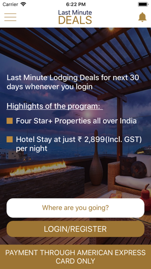 Amex Last Minute Hotels(圖1)-速報App