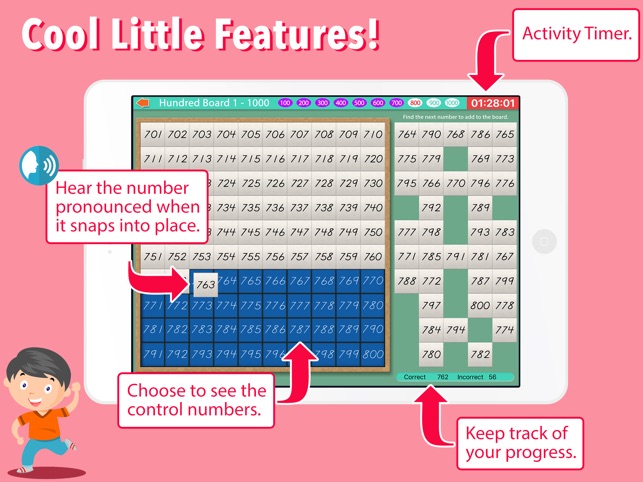 Count to 1000! Montessori Math(圖3)-速報App