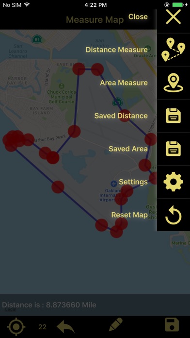 Distance & Area Measure On Map screenshot 4