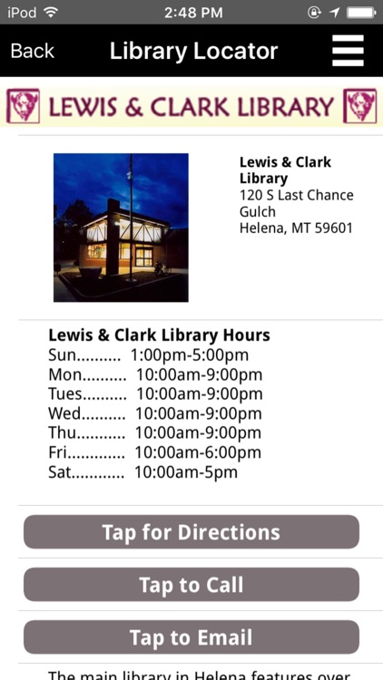 Lewis and Clark Library Catalog screenshot-4