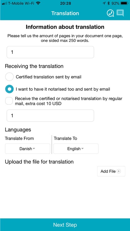 Certified Translation Tool screenshot-3