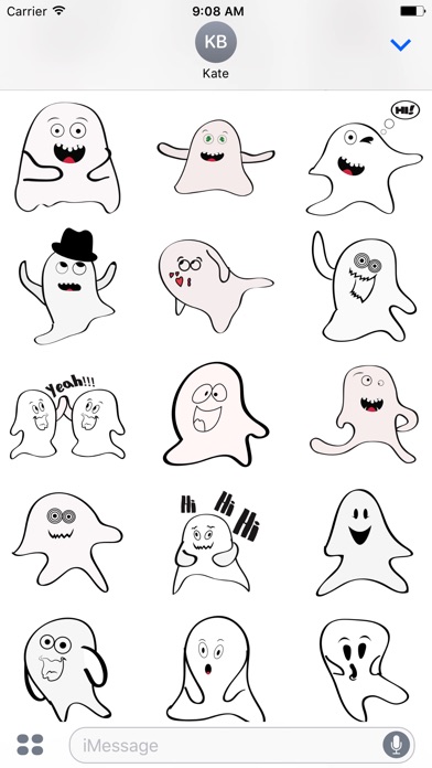 Ghost emoji and sticker screenshot 3