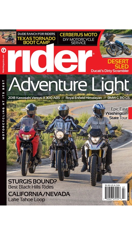 Rider Magazine, Motorcycling at its Best screenshot-4