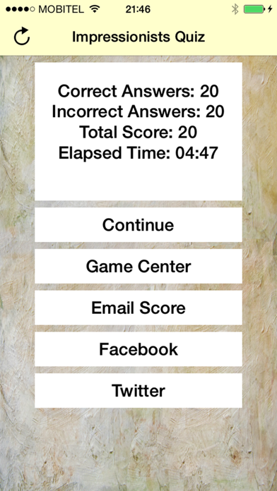 How to cancel & delete Impressionists Quiz from iphone & ipad 4
