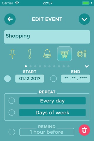 Pin Event - Simple Calendar screenshot 3