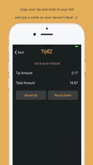 TipEZ screenshot 3
