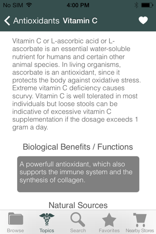 Supplements Guide - náhled
