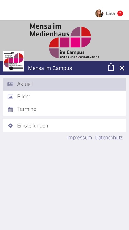 Mensa im Campus