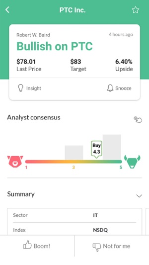 Benzinga Analyst Ideas(圖2)-速報App