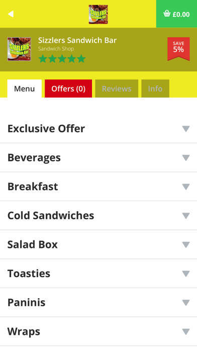 How to cancel & delete Sizzlers Sandwich Bar from iphone & ipad 2