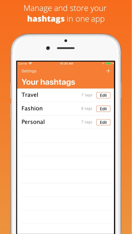 Hashtag Helper for Instagram