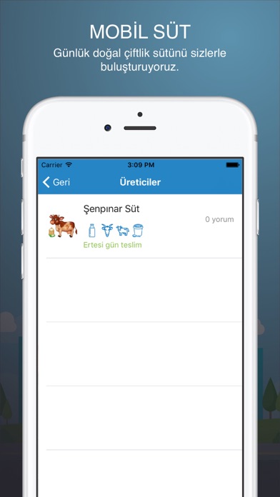 MobilSüt screenshot 3