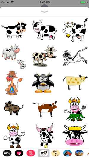 Cow Sticker Pack(圖1)-速報App