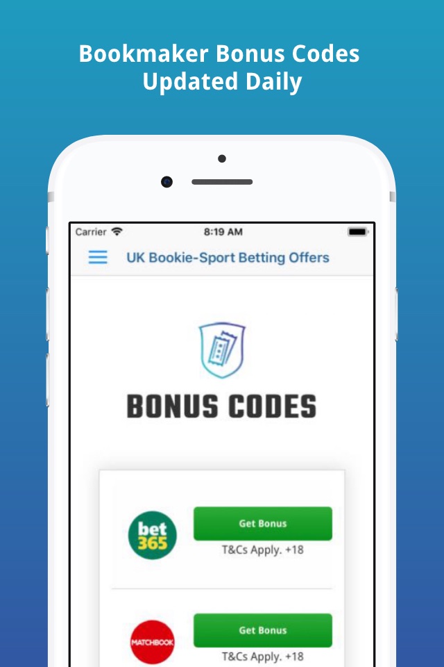 UK Bookie-Sport Betting Offers screenshot 2